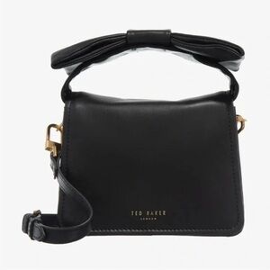 Ted Baker Black Bag with Bow Accent